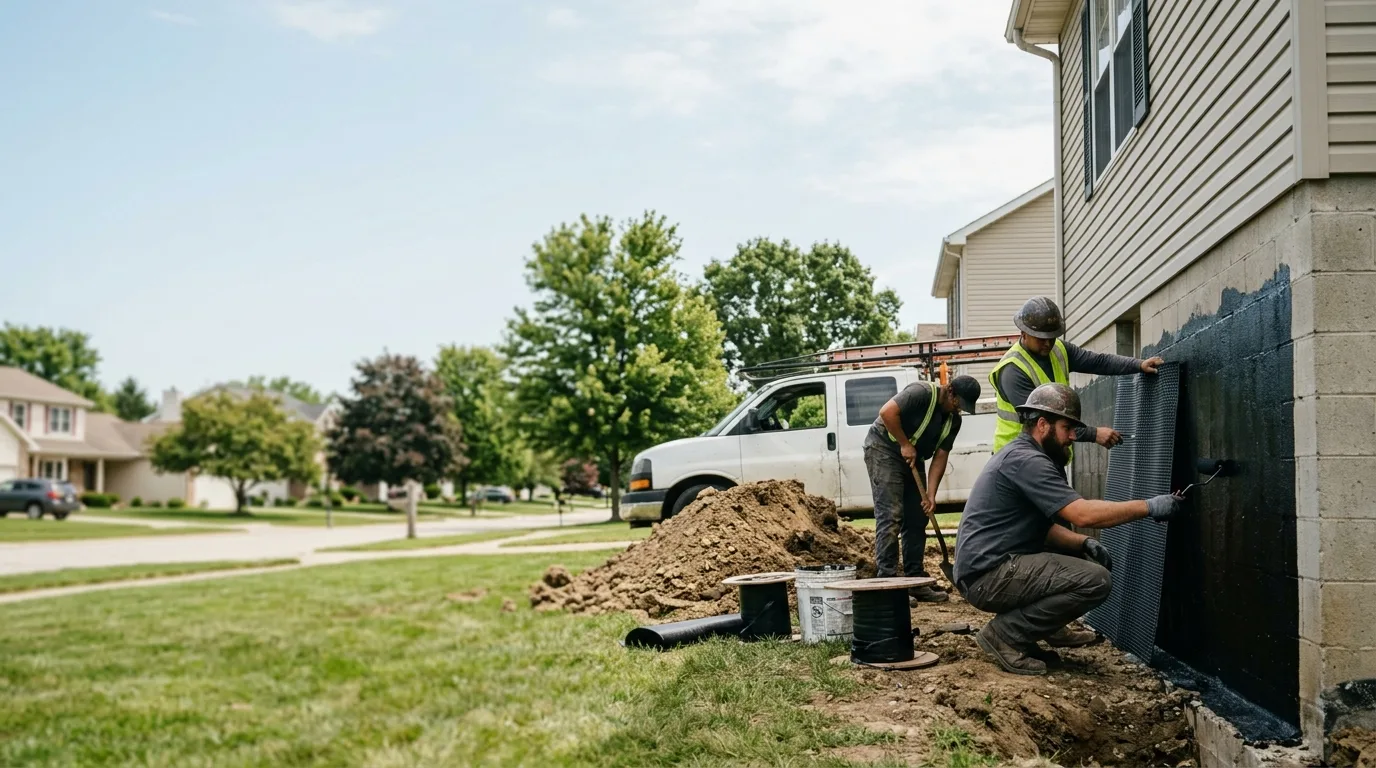 Basement Waterproofing in Struthers, OH near me
